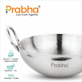 Magnum Capsule Bottom Hammered Kadhai Without Lid – 3.4L, 28cm