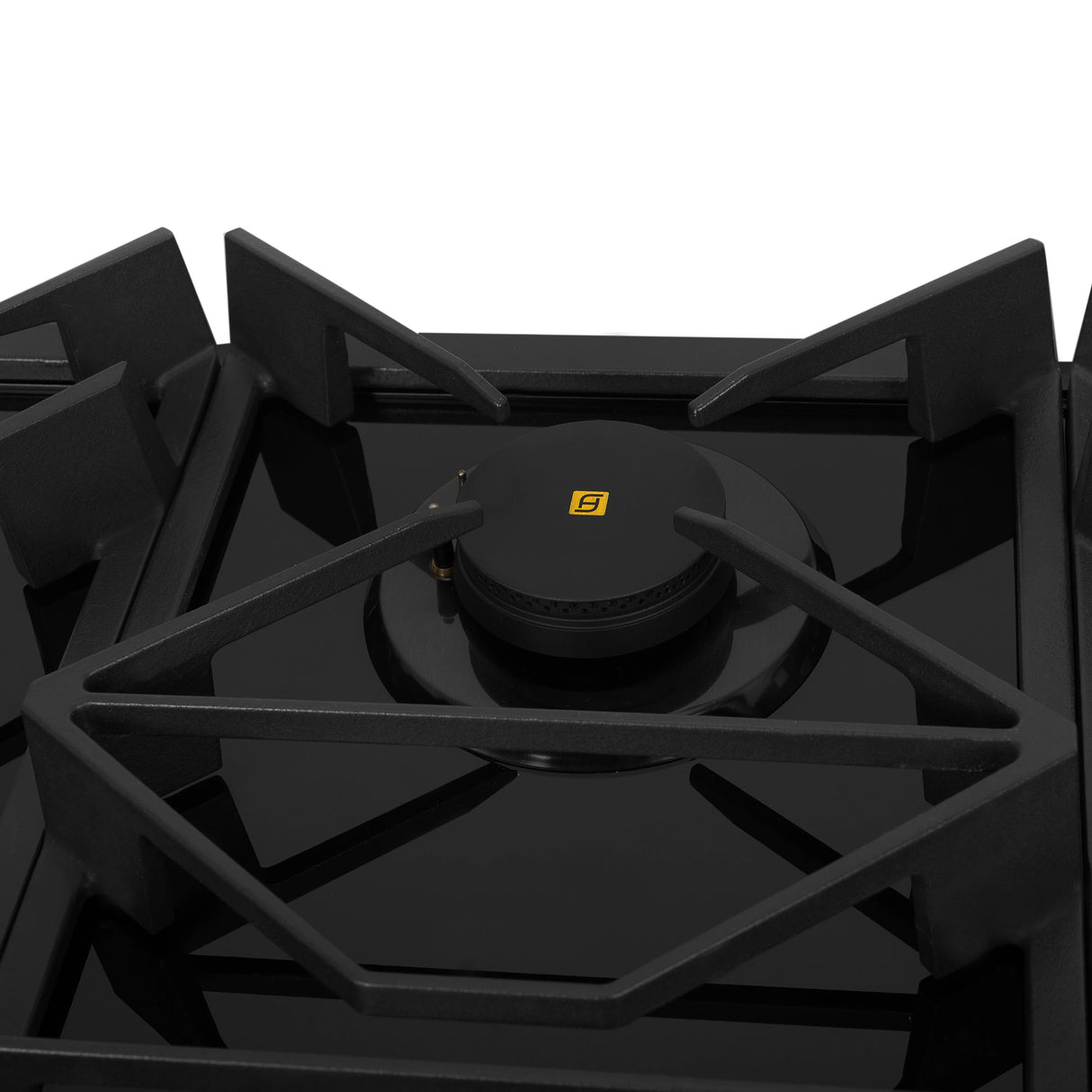 HOB INSPIRIA 904 BR AI FFD GL PNG 90 cm 4 Burner Built-In Gas Hob with Flame Failure Device, Black Glass