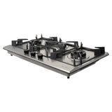 HOB INSPIRIA 903 BR AI FFD SS PNG 90 cm 3 Burner Built-In Gas Hob with Flame Failure Device, SUS 304 Stainless Steel