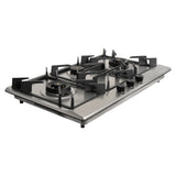 HOB INSPIRIA 903 BR AI FFD SS PNG 90 cm 3 Burner Built-In Gas Hob with Flame Failure Device, SUS 304 Stainless Steel