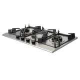 HOB INSPIRIA 904 BR AI FFD SS PNG 90 cm 4 Burner Built-In Gas Hob with Flame Failure Device, SUS 304 Stainless Steel