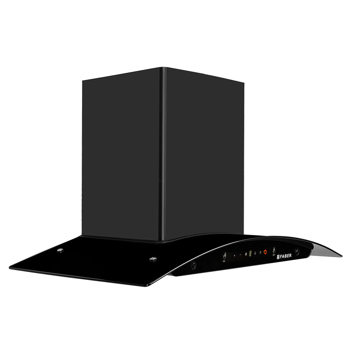 HOOD MYSTIC BLDC FL HC BK 75 Wall Mounted Chimney with 1500m³/hr Suction, Heat Auto Clean, 9 Speed, Gesture & Remote Control - 325.0718.162