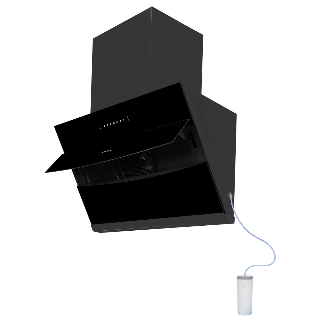 HOOD BOLT MAX FL SW SC BLDC BK IN 90 Autoclean 90 cm Wall Mounted Filterless Chimney