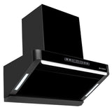 HOOD PINNACLE FL HC BK 60 Wall Mounted Chimney with 1500m³/hr Suction, Heat Auto Clean, Touch & Gesture Control - 330.0717.195
