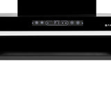 HOOD PINNACLE FL HC BK 60 Wall Mounted Chimney with 1500m³/hr Suction, Heat Auto Clean, Touch & Gesture Control - 330.0717.195