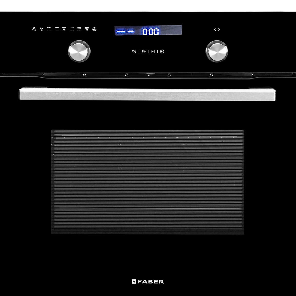 FBIO 75L 9F BK Built-In Oven with 9 Cooking Functions & 3D Hot Air Circulation