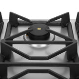 HOB INSPIRIA 753 BR AI FFD GS PNG 75 cm 3 Burner Built-In Gas Hob with Flame Failure Device, Glass & Stainless Steel