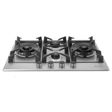 HOB INSPIRIA 754 BR AI FFD SS PNG 75 cm 4 Burner Built-In Gas Hob with Flame Failure Device, SUS 304 Stainless Steel