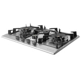 HOB INSPIRIA 754 BR AI FFD SS PNG 75 cm 4 Burner Built-In Gas Hob with Flame Failure Device, SUS 304 Stainless Steel