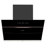 HOOD BOLT FL SW SC BK 90 N Wall Mounted Chimney with 1500m³/hr Suction, Steam Auto Clean, Gesture & Touch Control - 330.0657.934