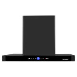HOOD BLOOM FL BK 90 Island Chimney with 1500m³/hr Suction, BLDC Motor, Gesture & Dual Touch Control - 345.0717.217