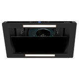 HOOD BLOOM FL BK 90 Island Chimney with 1500m³/hr Suction, BLDC Motor, Gesture & Dual Touch Control - 345.0717.217