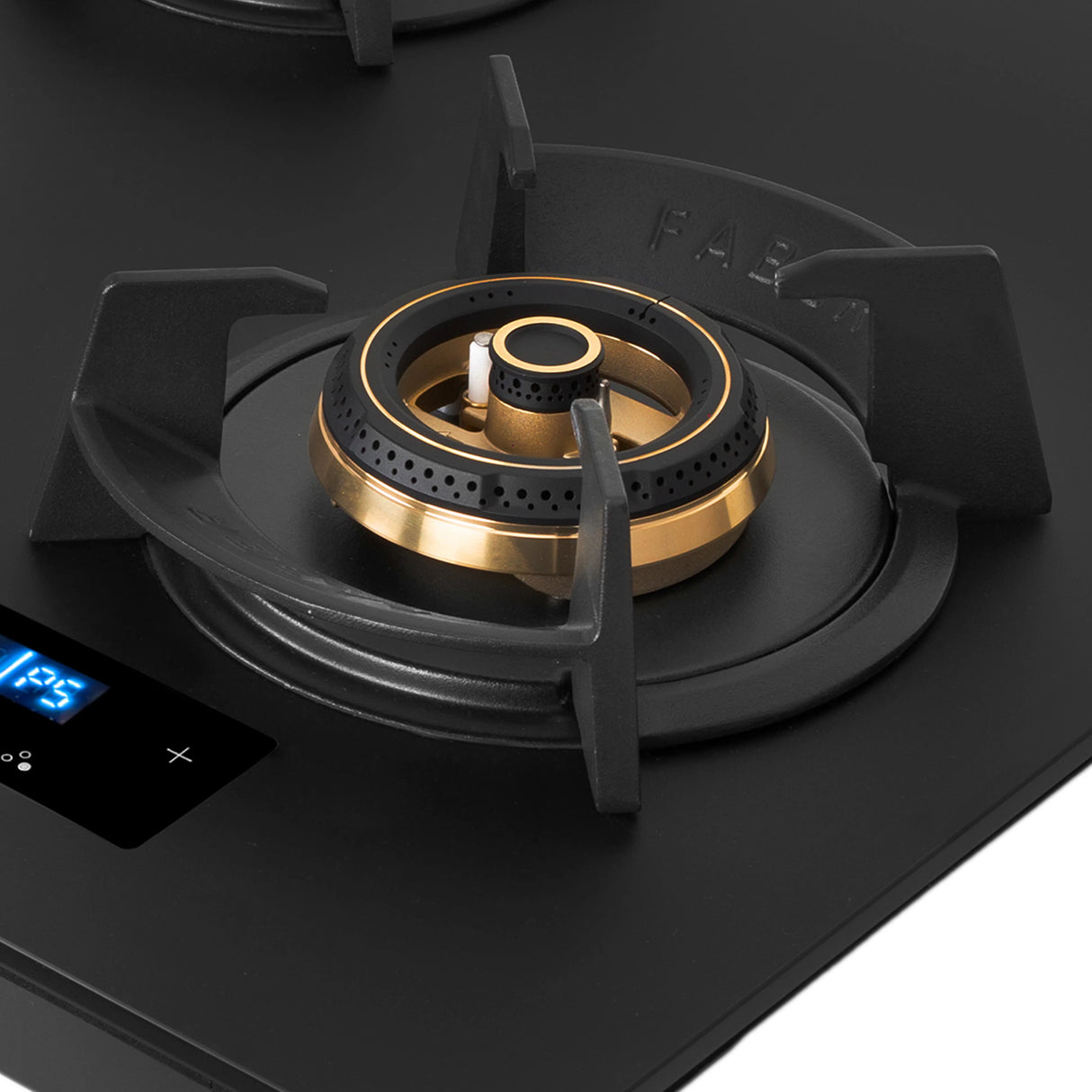 Hob Innova 753 BR AI FFD 75 cm 3 Burner Built-in Gas Hob Black Glass with Timer