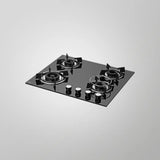 HBR 604 A 60cm Built-in Hob with 4 Brass Burners & Auto Ignition