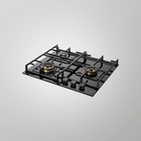 KAFF MFBX 603 Built-in Hob Full Brass 3 Burners Flame Failure Device Square Drip Tray