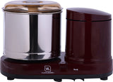 Handy 1.25L Table Top Wet Grinder with Coconut Scraper & Atta Kneader | Cherry