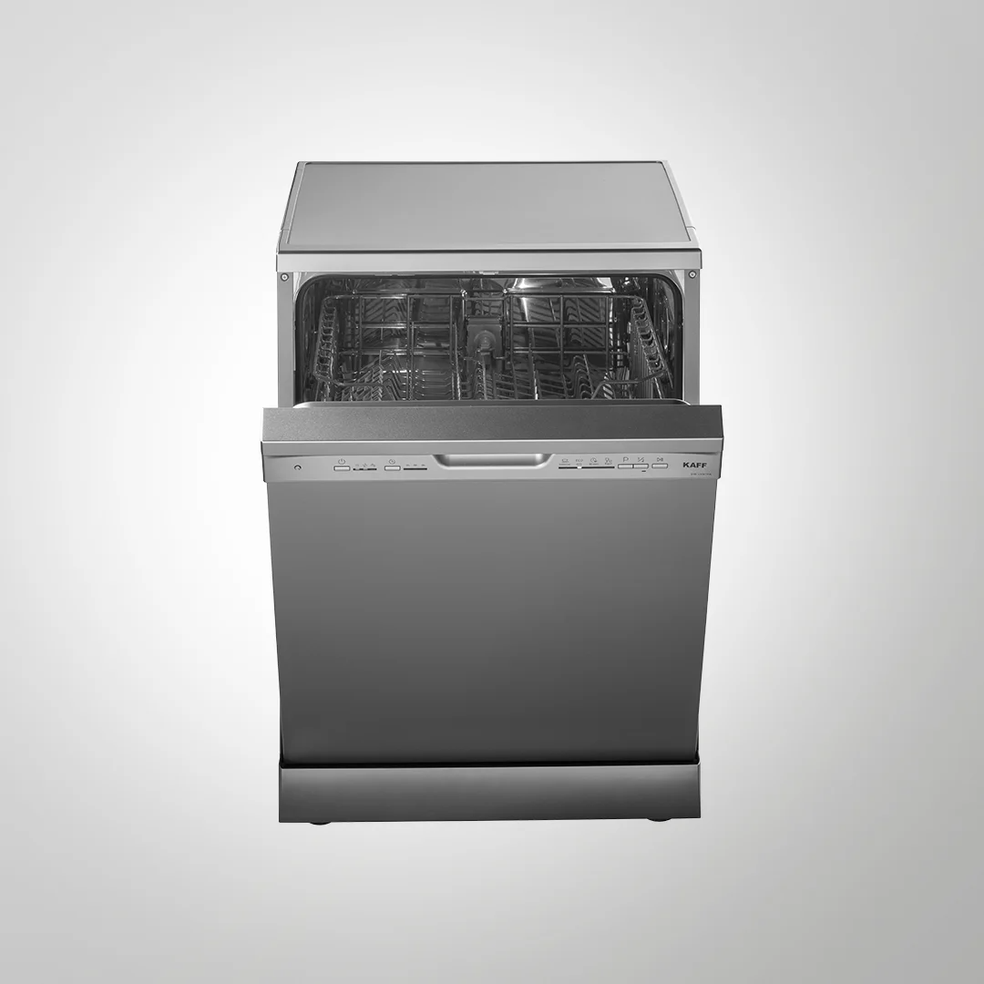 KAFF DW CENTRA 60 Premium Silver Finish Front Free Standing Dishwasher