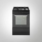 KAFF KAB 60 Cooking Range with Electric Oven Matt Black Finish 60cm