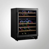 KAFF WC135 DZ | Dual Zone Wine Cooler | Capacity  46 Bottles Approx