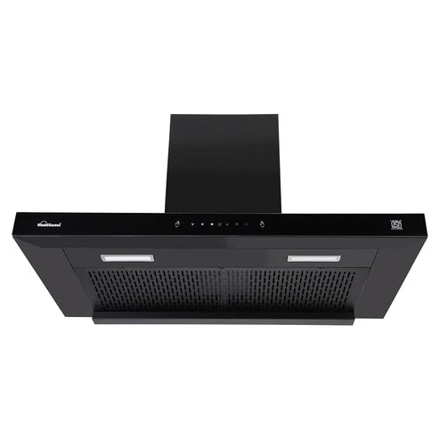 90 cm Wall Mounted Chimney - CH CUPO 90 BK AC GC