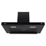 90 cm Wall Mounted Chimney - CH CUPO 90 BK AC GC