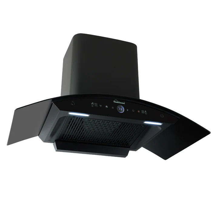 90 cm Wall Mounted Chimney - CH SERENO 90 AC GC BLDC