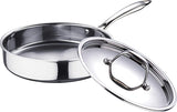 Bergner SS Tri-Ply Sautepan with Lid 26 Cm (BG 6330)