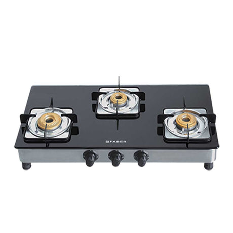 Buy FABER SUPREME PLUS 3BB COOKTOP SQUARE GRIDS (NON-AUTO)
 at the lowest price in India at Apnidukaan.com