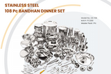 Vinod Kraft Bandhan Dinner Set (108 Pcs)