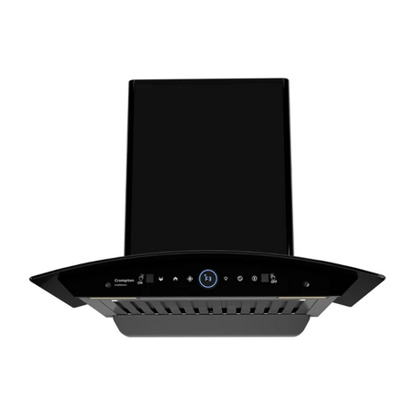 Crompton CHD-IMC60FLE-MBL-Curved Wall Mounted Chimney IntelliMotion 60 cm 