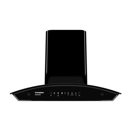 Crompton CHD-SSC60BFE-MBL-Curved Wall Mounted Chimney SensoSmart 60 cm 