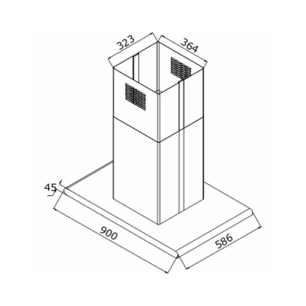 ISMART GALAXY EDS ISLAND LTW 90 NERO