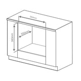 EPBI MW 250 Built-In Convection Microwave
