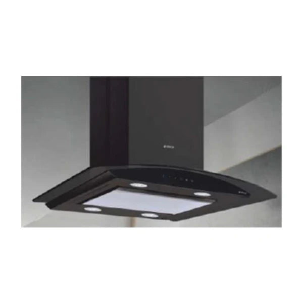 GLACE ISLAND EDS PLUS HE LTW 90 NERO T4V LED 90 cm Island Chimney
