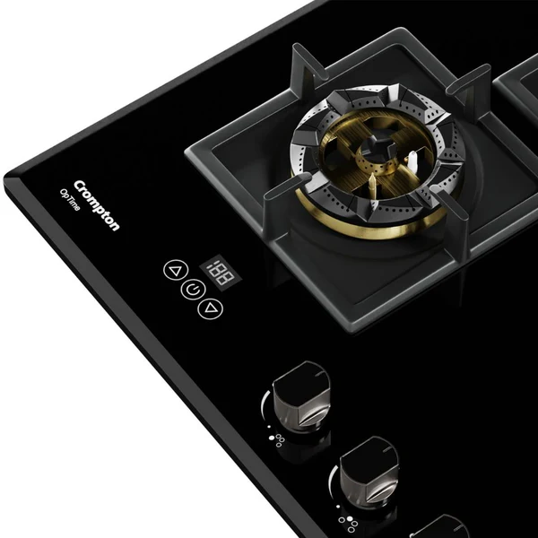 Crompton HOB-OPFB784TI-MBL-Built-InGasHob 4 Burner Hob Optime Series 78 cm 