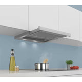 iQ300 telescopic cooker hood 60 cm Silver metallic LI64MA531I