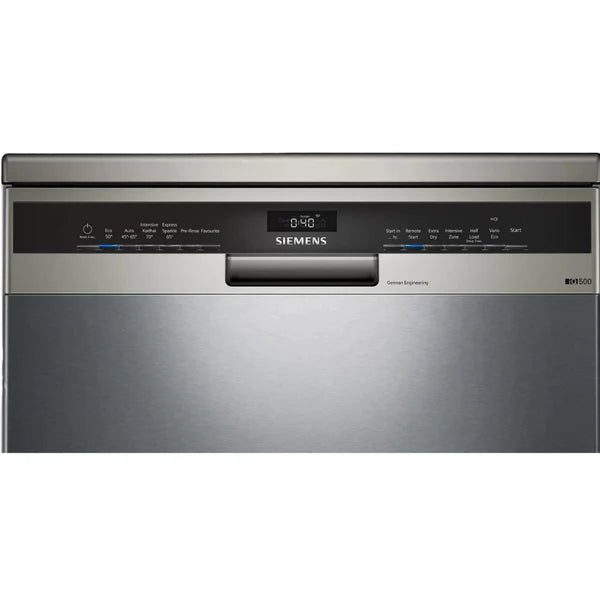 Siemens Free Standing Dishwasher iQ500 Series with 13 Place Settings SN25II00TI