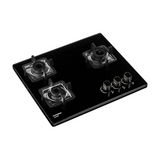 Crompton TAB-SUHB603-MBL-Tablet Hob 60 cm 3 Burner Cooktop