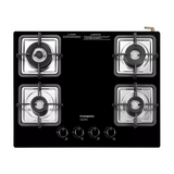 Crompton TAB-SUHB654-MBL-Tablet Hob 65 cm 4 Burner Cooktop Superslim