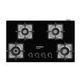 Crompton TAB-SUHB784-MBL-Tablet Hob 78 cm 4 Burner Cooktop Superslim