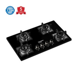 Crompton TAB-SUHB784-MBL-Tablet Hob 78 cm 4 Burner Cooktop Superslim