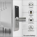YDM 3115 AV Series Smart Lock (Silver)