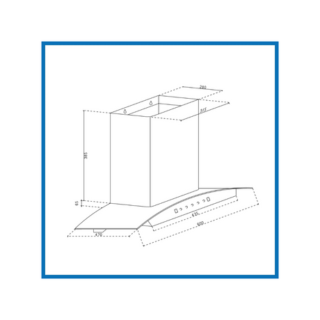 Glen CH 6059 BL MS AC 60cm