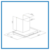 Glen CH 6062 BL MS AC 60cm Auto Clean