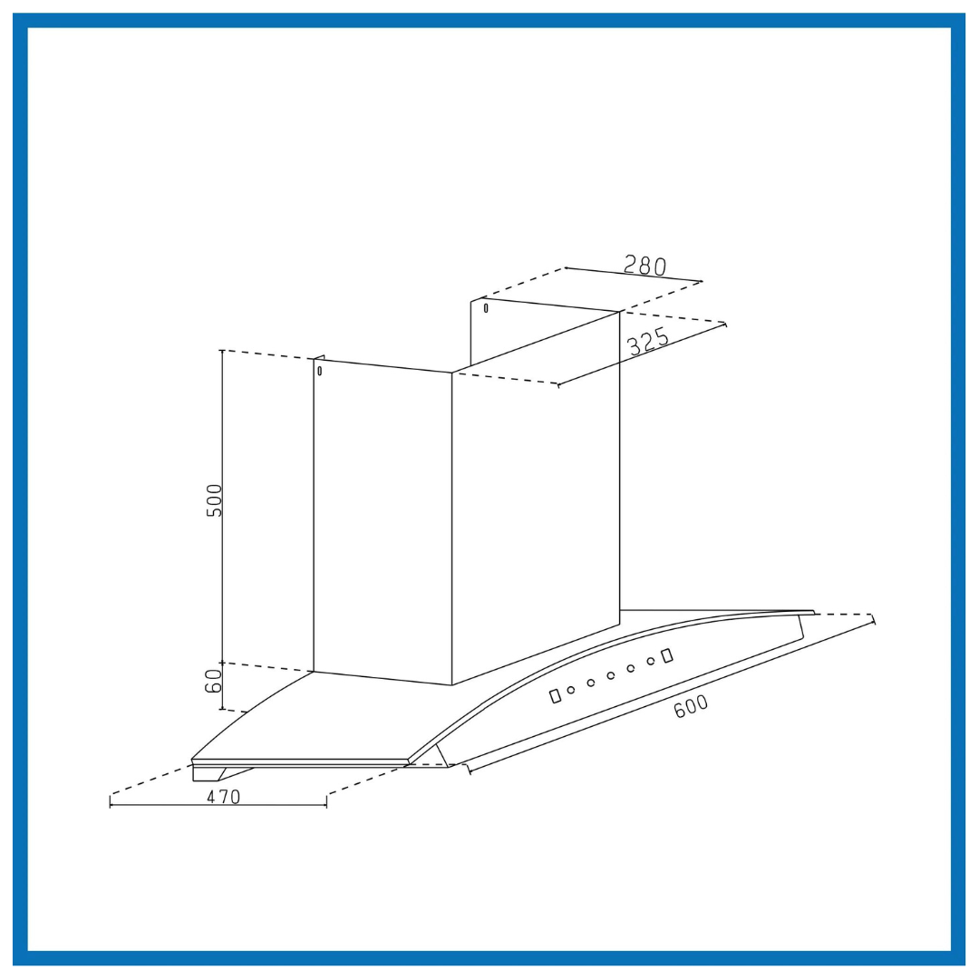 Glen CH 6068 BL MS AC 60cm