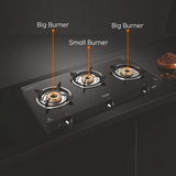 Glen CT 1030 GT Brass Burner Black 