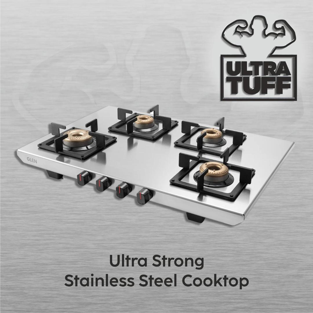 Glen CT 1054 73 ULTRA TUFF SS 4 Burner