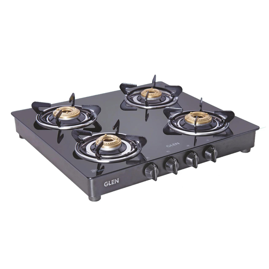 Glen CT 1043 GT BB Black 4 Burner 