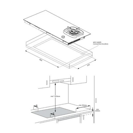 Electrolux EHH957BE 90cm