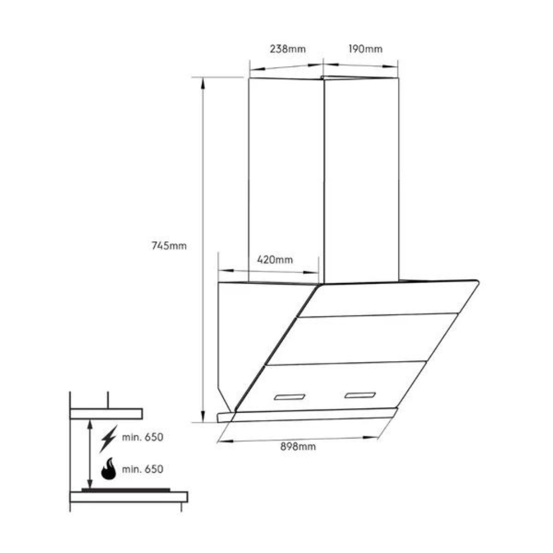 Electrolux ECS9081G 90cm